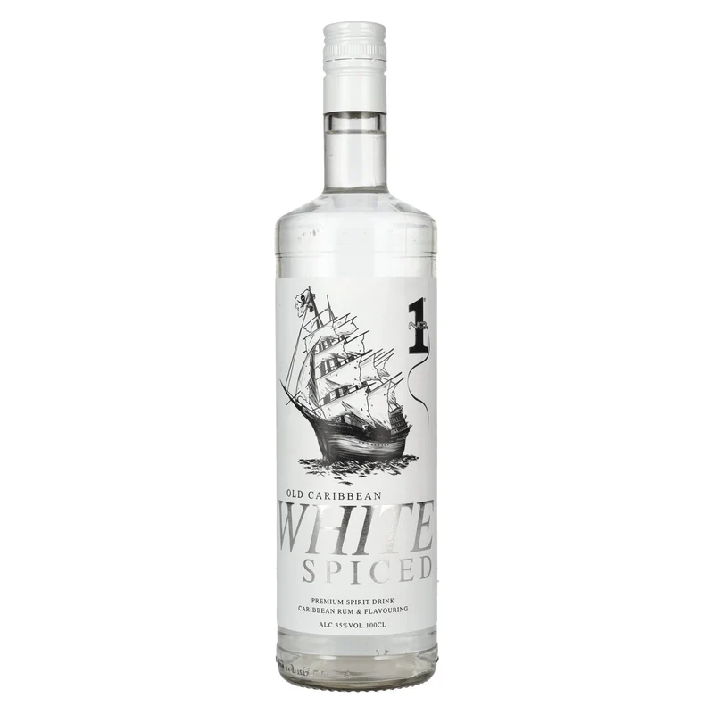 No.1 Old Caribbean WHITE SPICED 35% Vol. 1l