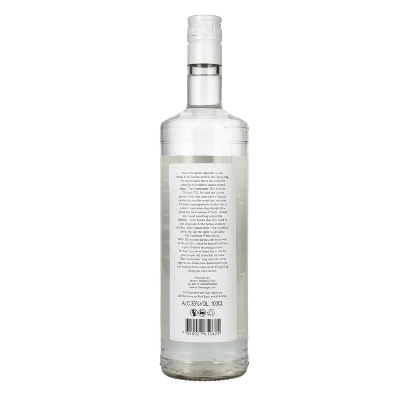 No.1 Old Caribbean WHITE SPICED 35% Vol. 1l