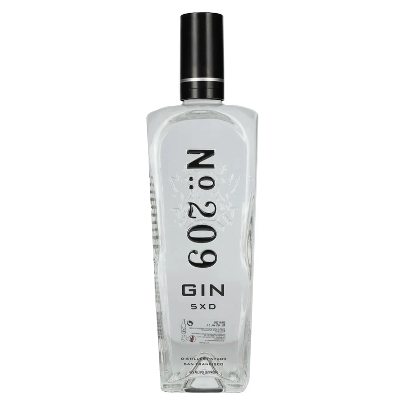 No. 209 Gin 5XD 46% Vol. 1l
