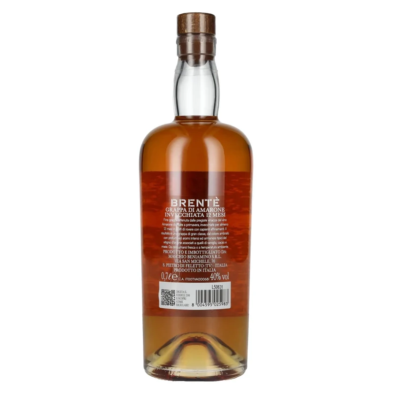 Maschio Beniamino AMARONE Invecchiata 12 Mesi Grappa 40% Vol. 0,7l