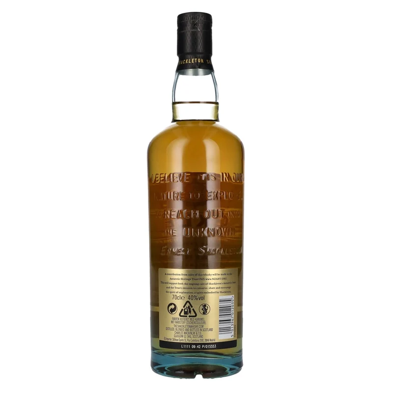 Mackinlay's Shackleton Blended Malt Scotch Whisky 40% Vol. 0,7l