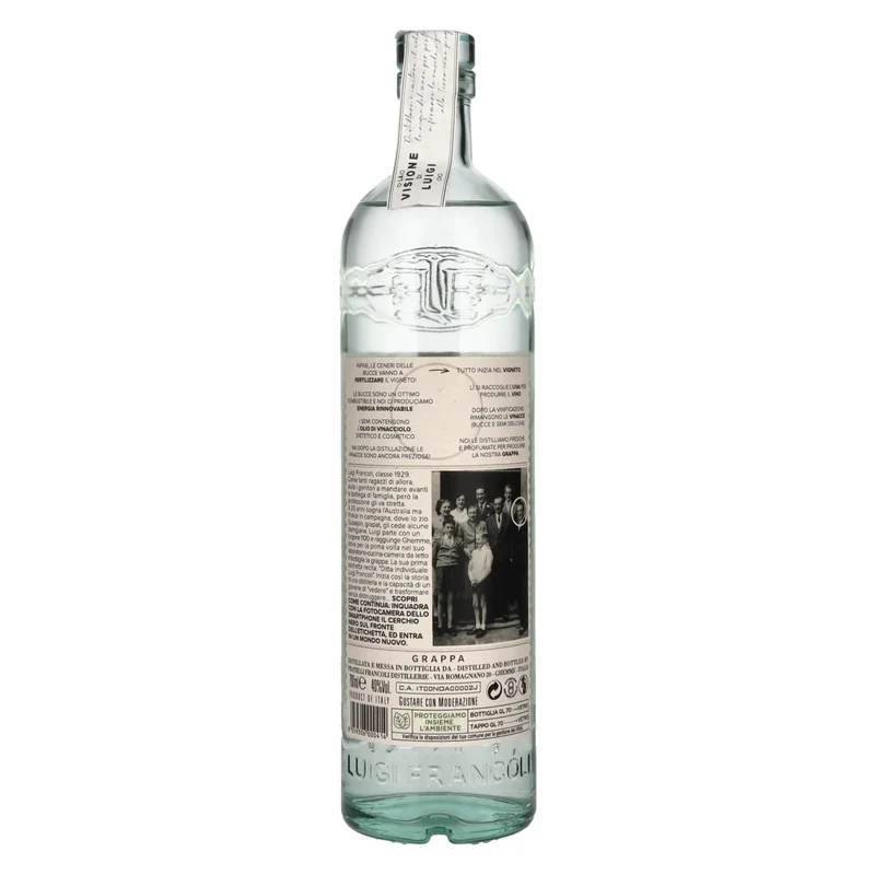 Luigi Francoli Grappa La Visione di Luigi 40% Vol. 0,7l