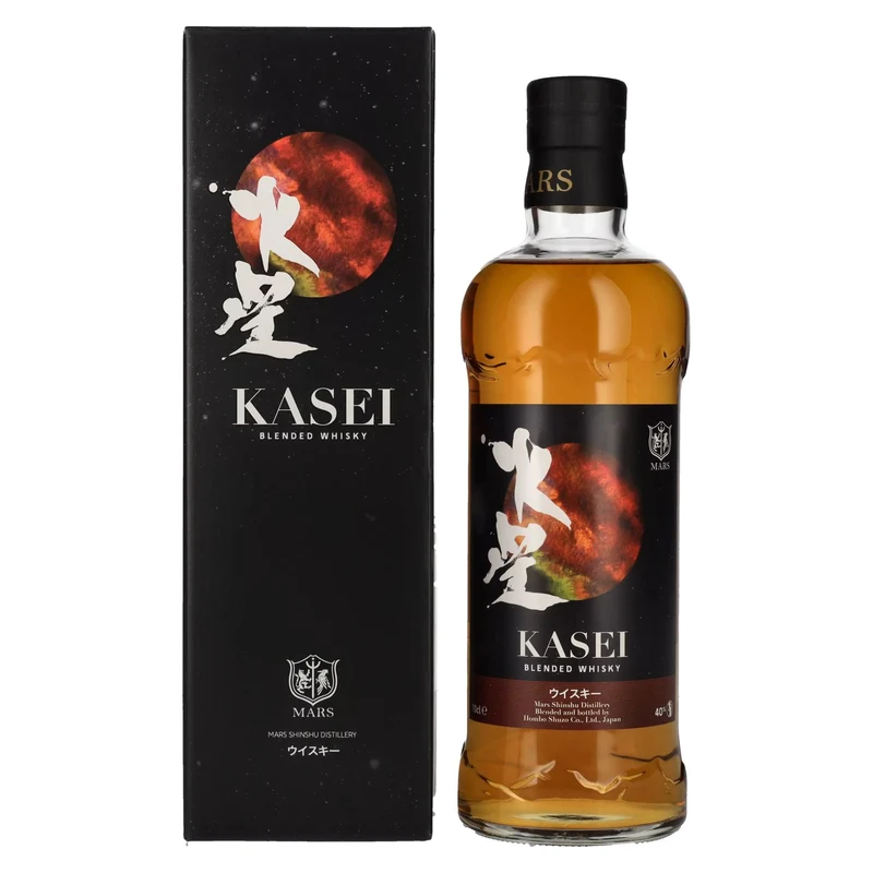 Mars KASEI Blended Whisky 40% Vol. 0,7l in Geschenkbox