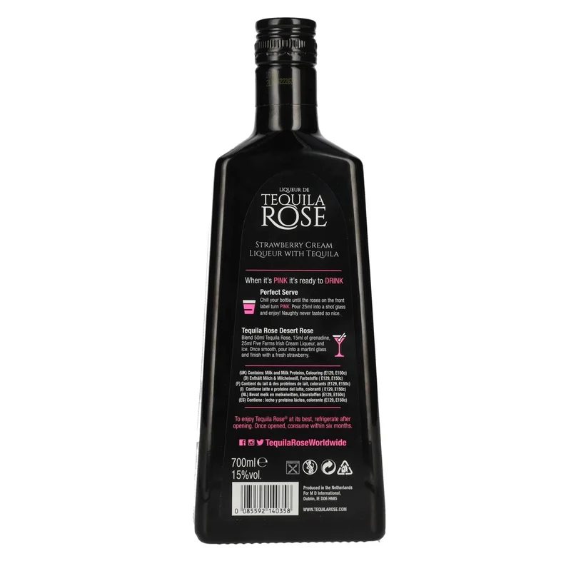 Liqueur de Tequila Rose Strawberry Cream 15% Vol. 0,7l