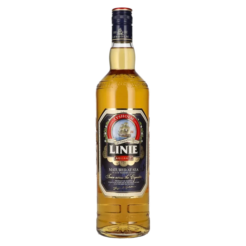 Linie Aquavit Authentic 41,5% Vol. 1l
