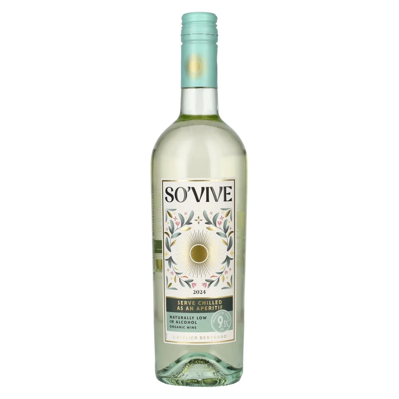 L'Atelier Bertrand SO'VIVE Vin Biologique 2024 9,5% Vol. 0,75l