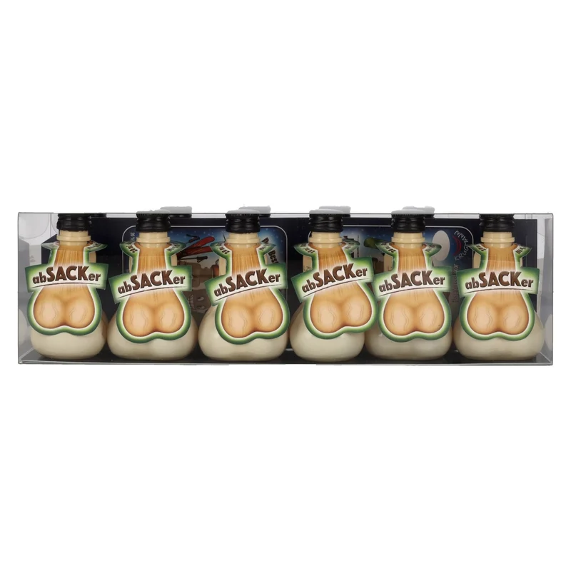 Krugmann abSACKer Haselnuss-Likör 20% Vol. 12x0,02l PET