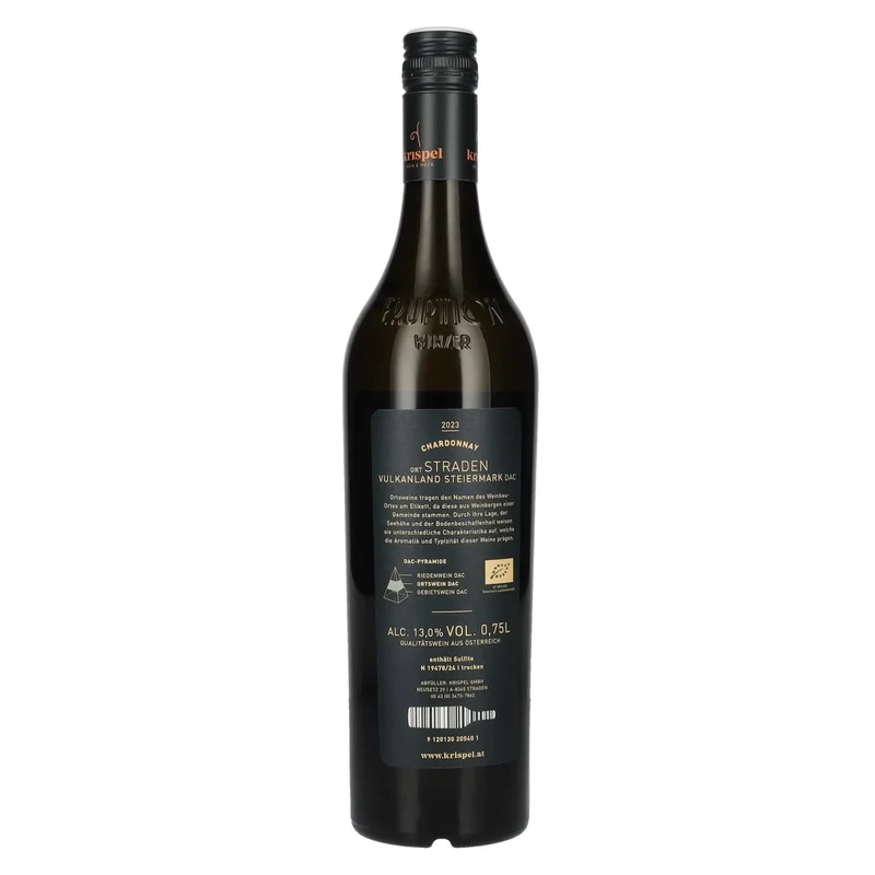 KRISPEL Chardonnay Straden Vulkanland Steiermark DAC 2023 13% Vol. 0,75l