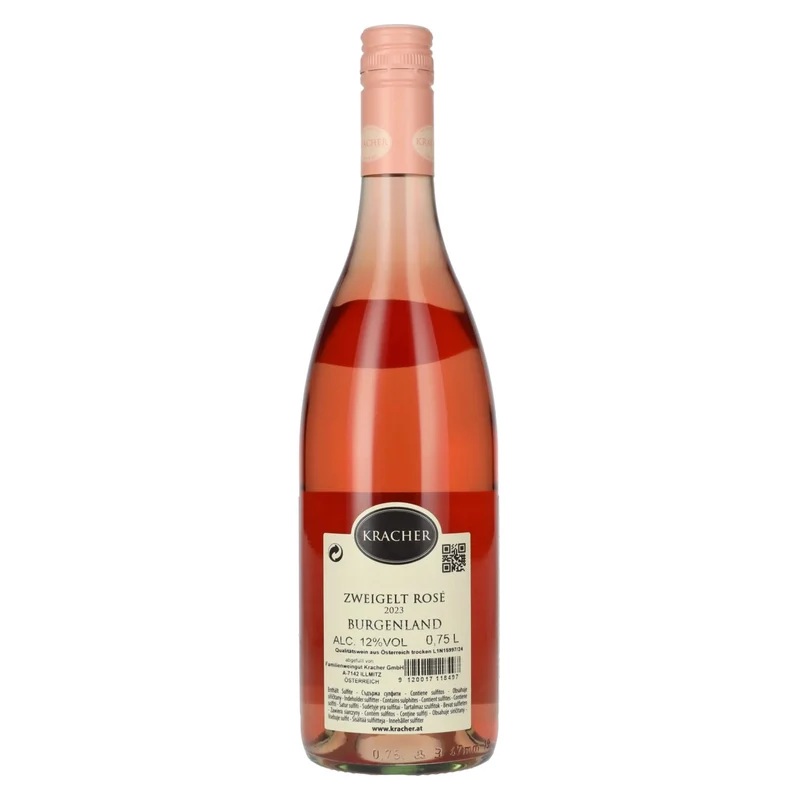 Kracher Zweigelt Rosé 2023 12% Vol. 0,75l