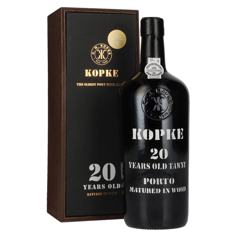 Kopke 20 Years Old TAWNY Porto 20% Vol. 0,75l in Holzkiste