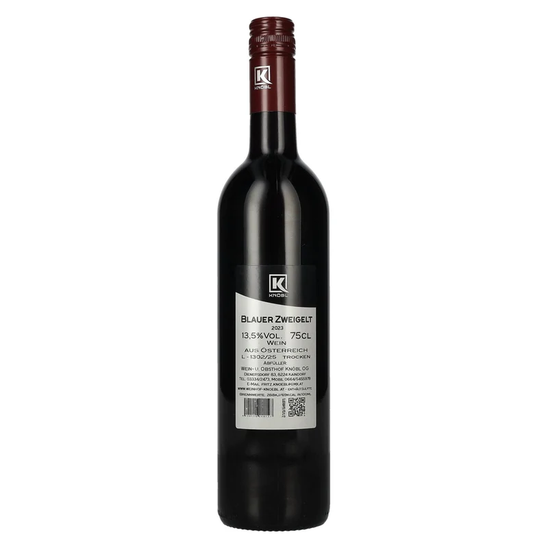 Knöbl Blauer Zweigelt 2023 13,5% Vol. 0,75l