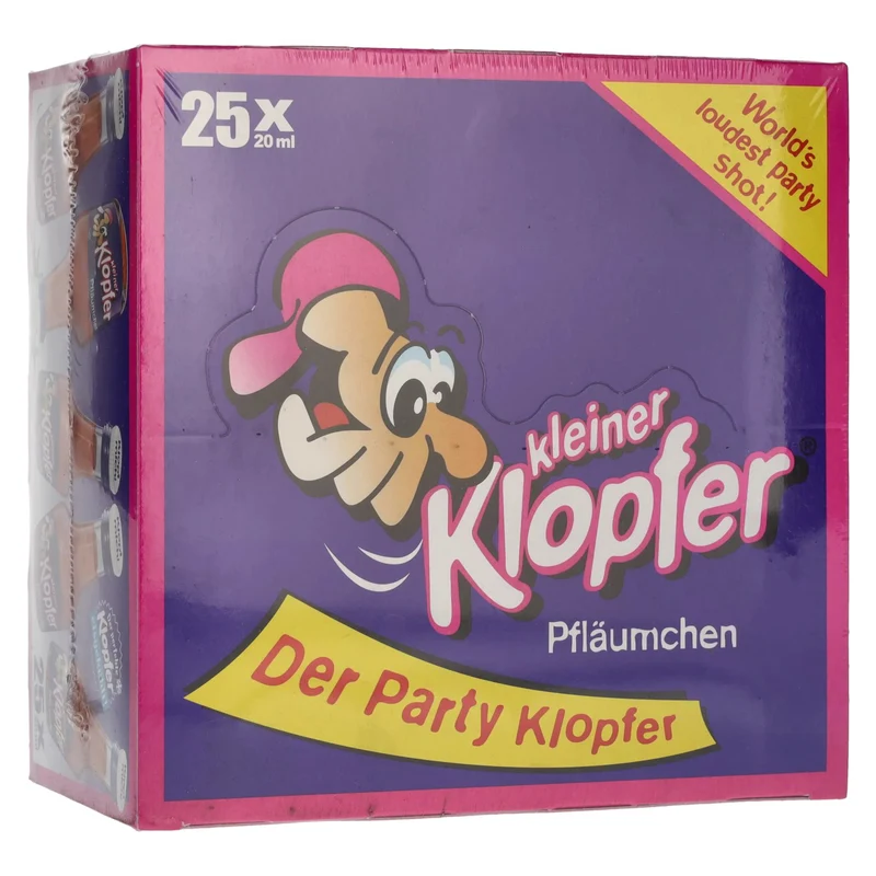 Kleiner Klopfer Pfläumchen 17% Vol. 25x0,02l