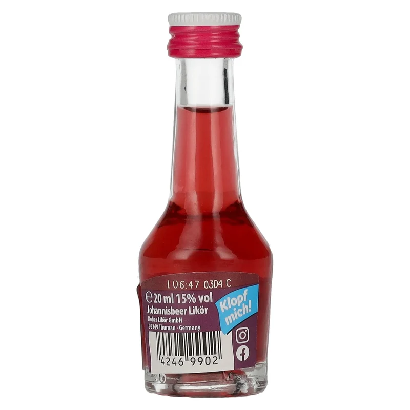 Kleiner Klopfer Johannisbeere 15% Vol. 0,02l