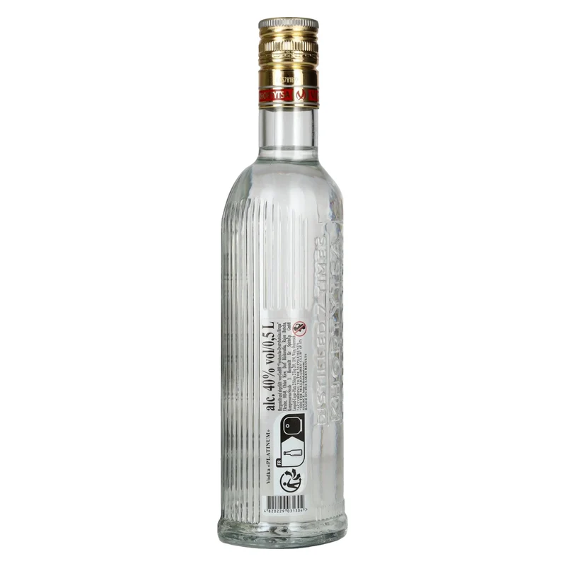 Khortytsa KHOR PLATINUM Vodka 40% Vol. 0,5l