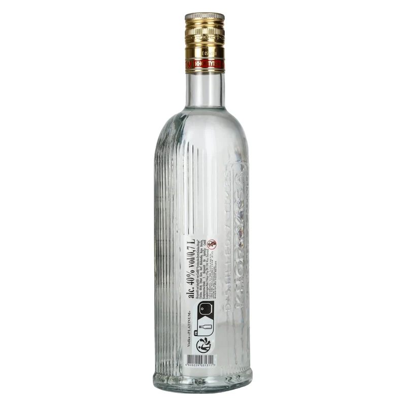 Khortytsa KHOR PLATINUM Vodka 40% Vol. 0,7l