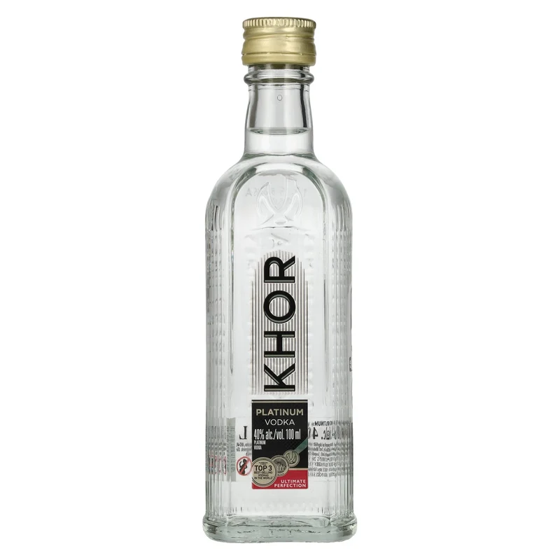 Khortytsa KHOR PLATINUM Vodka 40% Vol. 0,1l