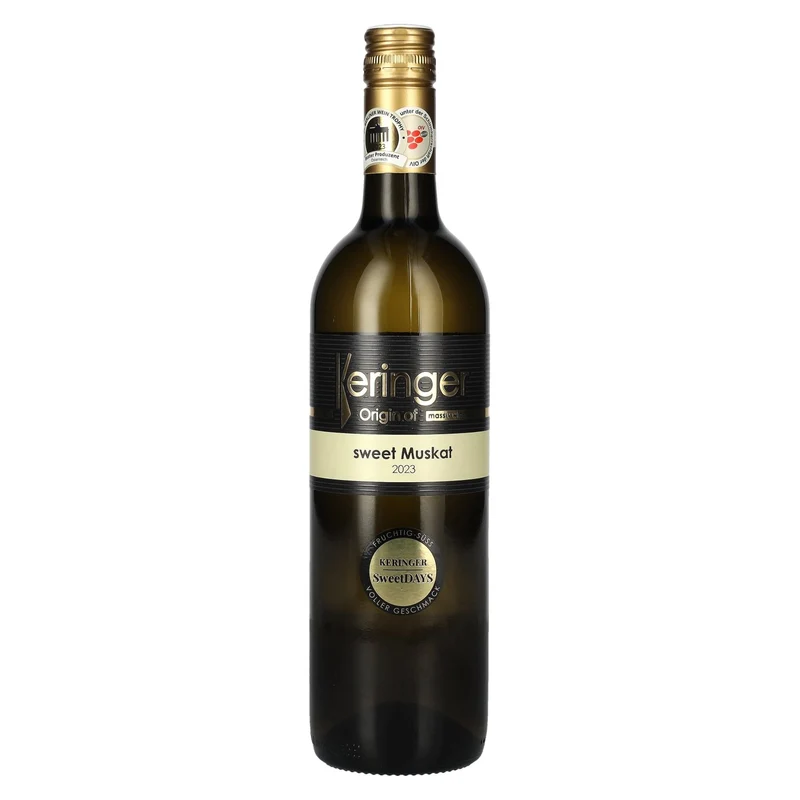 Keringer Origin of massiv wine sweet Muskat 2023 11% Vol. 0,75l