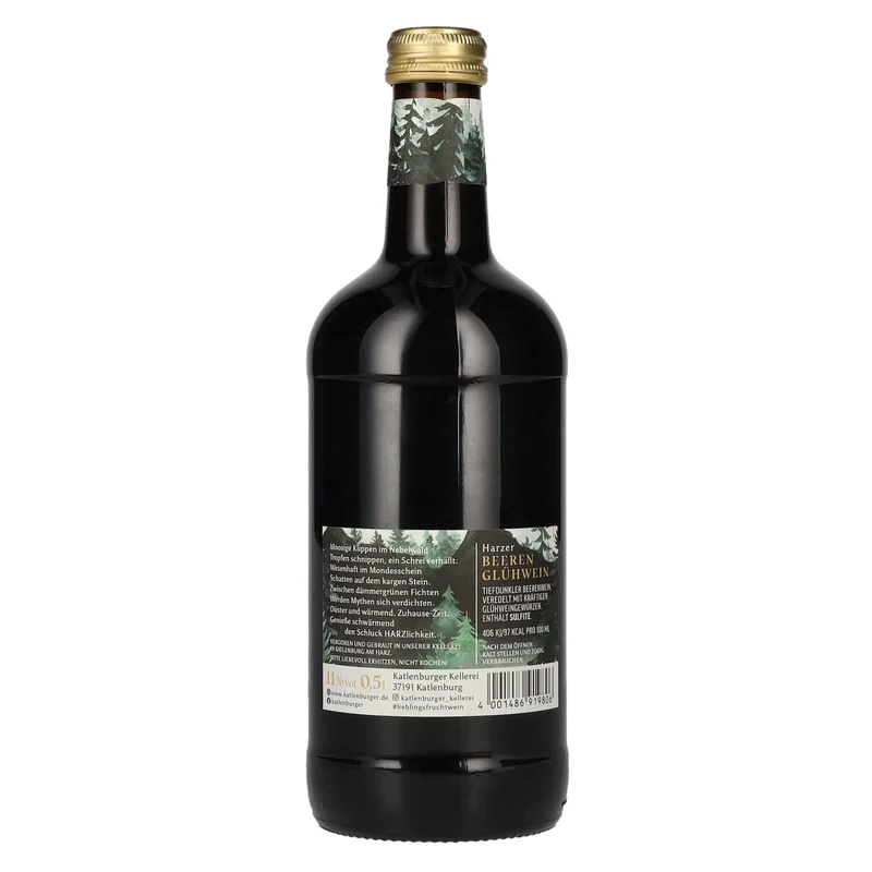 Katlenburger Harzer Beeren Glühwein 11% Vol. 0,5l