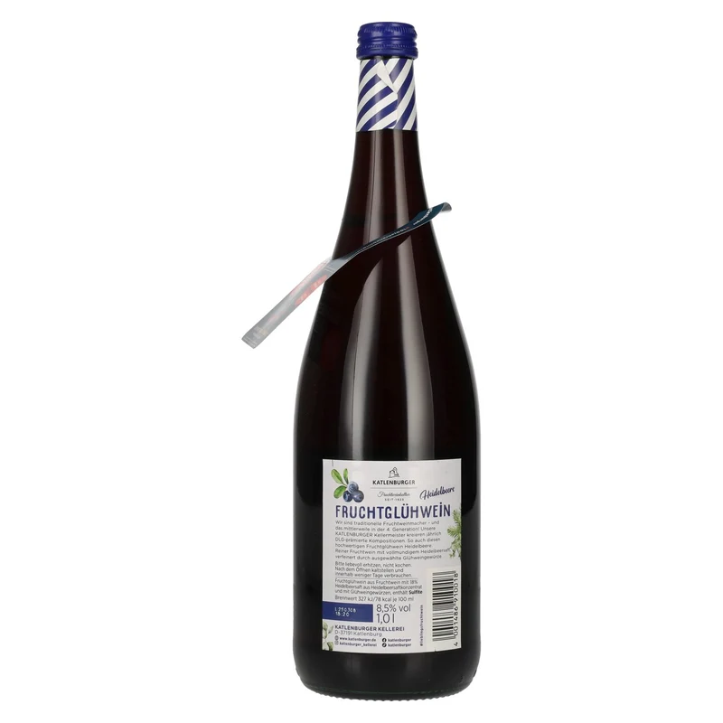 Katlenburger Glühwein Heidelbeere 8,5% Vol. 1l