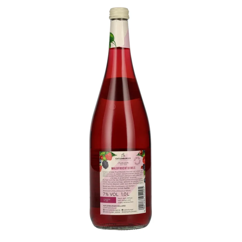 Katlenburger Fruchtbowle Waldfrucht 7% Vol. 1l