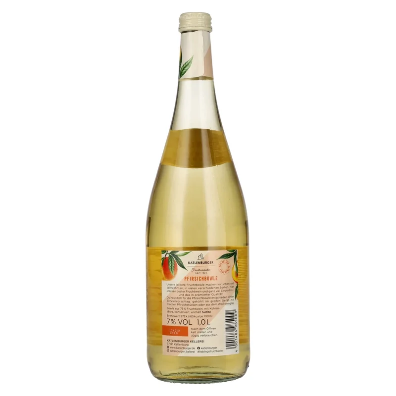 Katlenburger Fruchtbowle Pfirsich 7% Vol. 1l