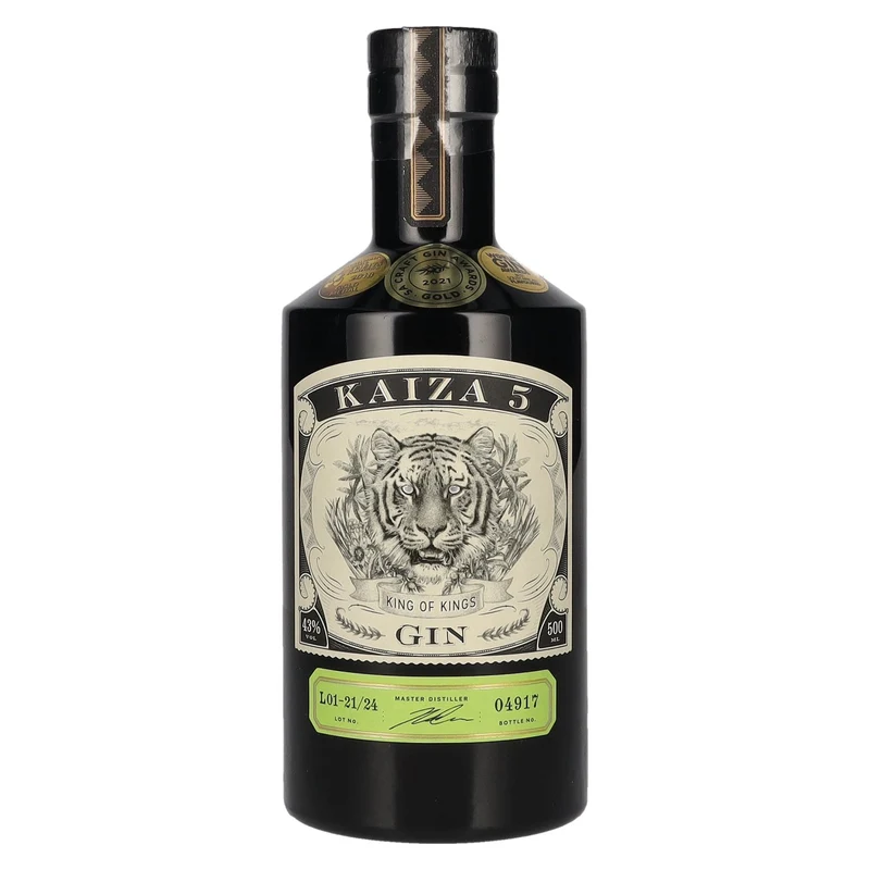 Kaiza 5 King of Kings Gin 43% Vol. 0,5l