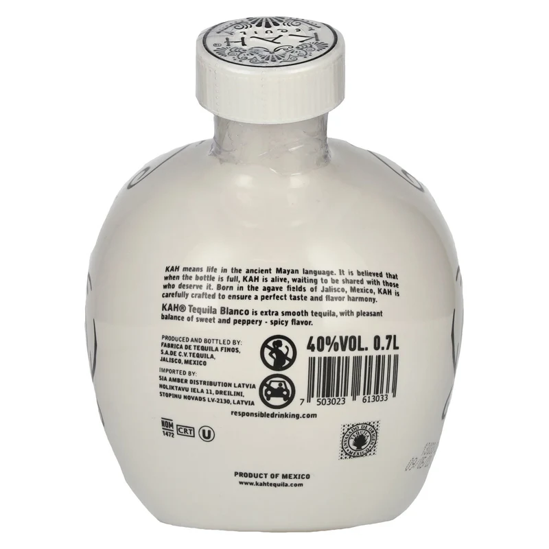 Kah Tequila Blanco 40% Vol. 0,7l
