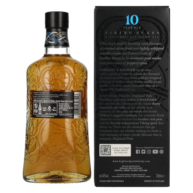 Highland Park 10 Years Old VIKING SCARS 40% Vol. 0,7l in Geschenkbox