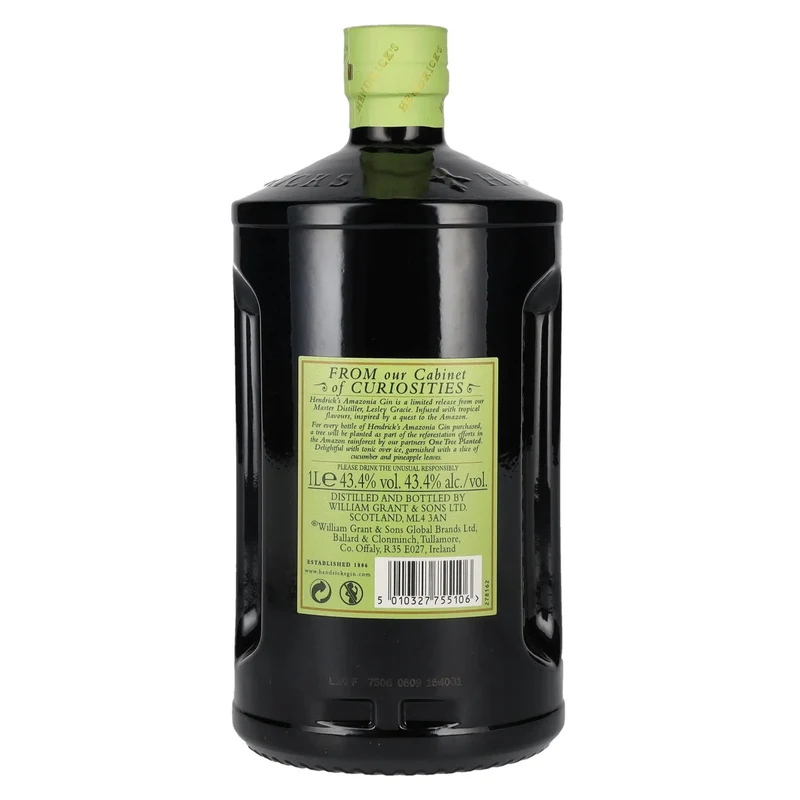 Hendrick's Gin AMAZONIA 43,4% Vol. 1l