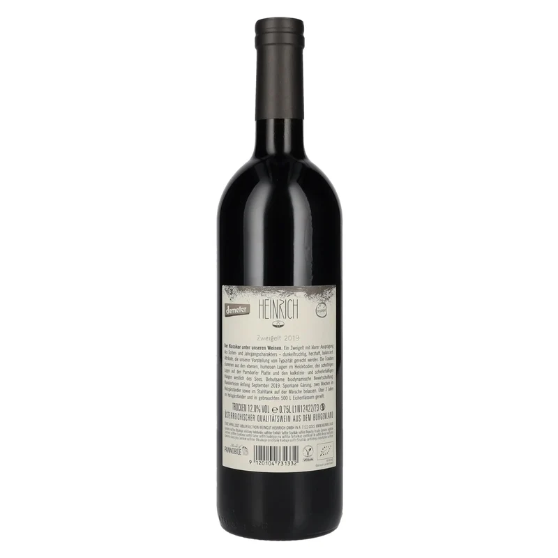 Heinrich Zweigelt 2019 12% Vol. 0,75l