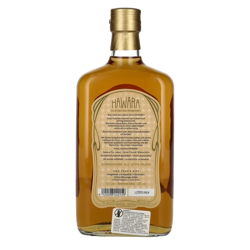 HAWARA Haselnuss-Likör 20% Vol. 0,7l