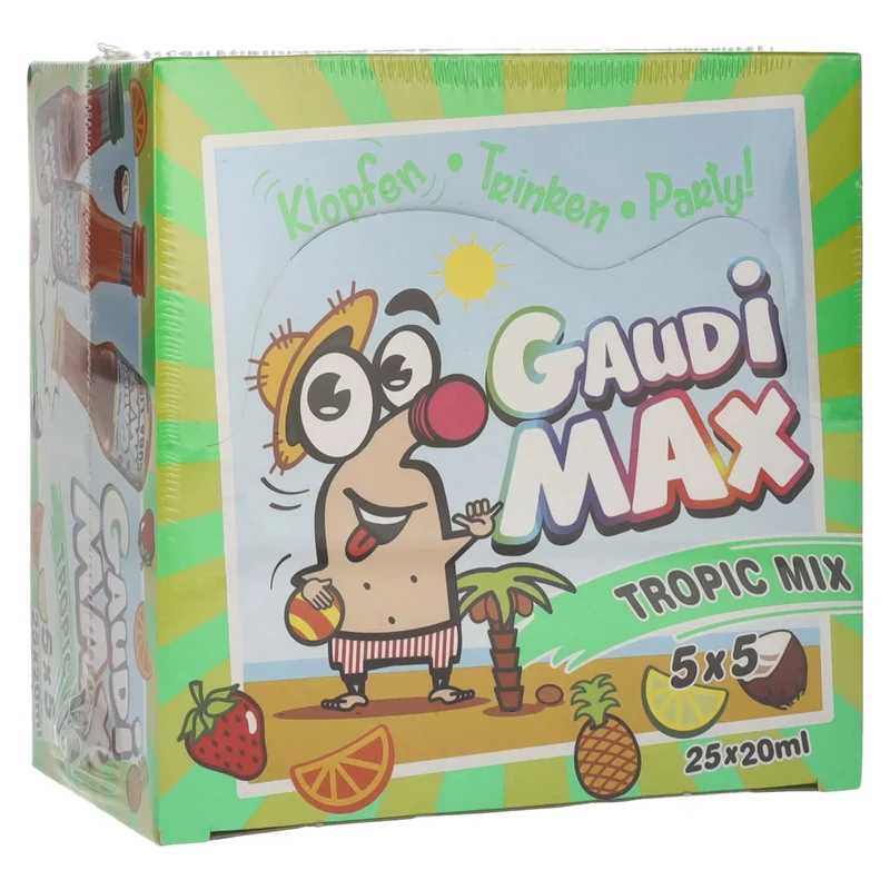 Gaudi-Max TROPIC MIX 16,6% Vol. 25x0,02l