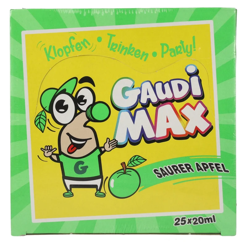 Gaudi-Max SAURER APFEL 16% Vol. 25x0,02l