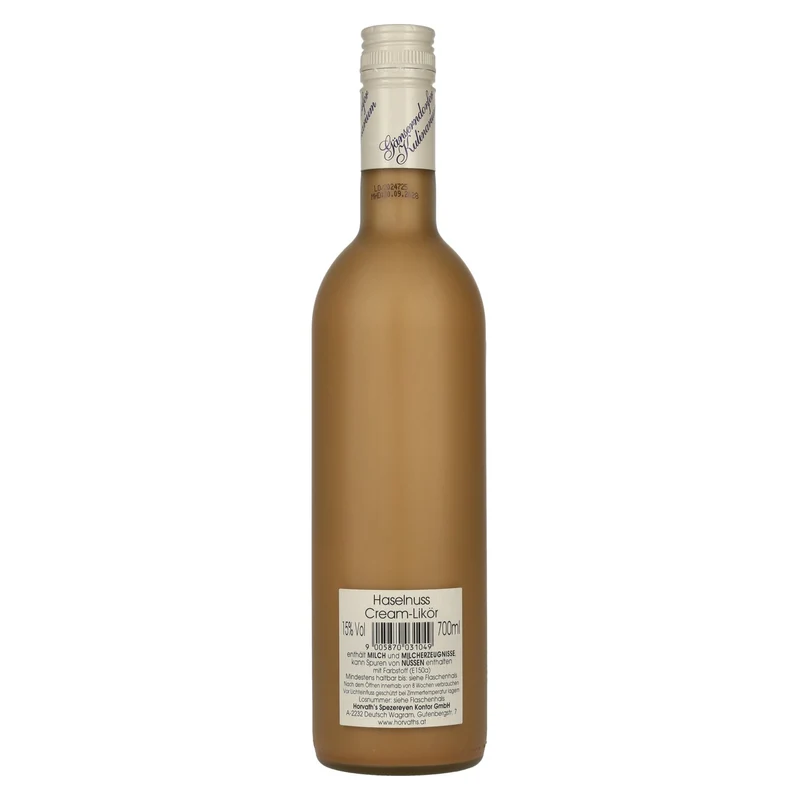 Gänserndorfer Kulinarium Haselnuss Cream-Likör 15% Vol. 0,7l