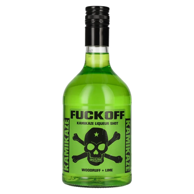 Fuckoff KAMIKAZE Woodruff Lime Liqueur 15% Vol. 0,7l