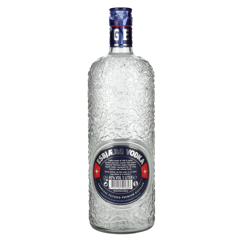 Esbjaerg 100% Pure Natural Vodka 40% Vol. 1l
