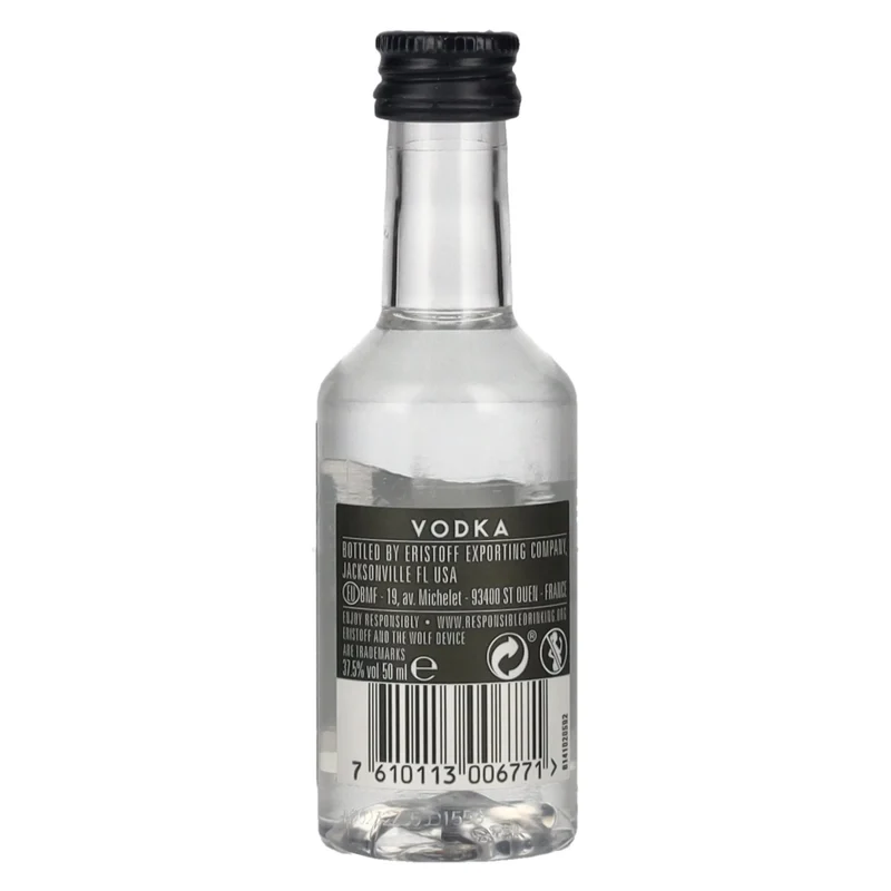 Eristoff Premium Vodka 37,5% Vol. 0,05l PET