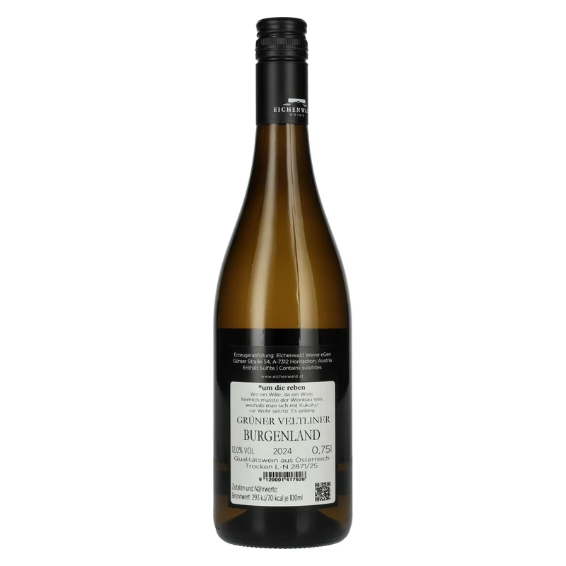 Eichenwald DAS VERSTECKENSPIEL Grüner Veltliner 2024 12% Vol. 0,75l