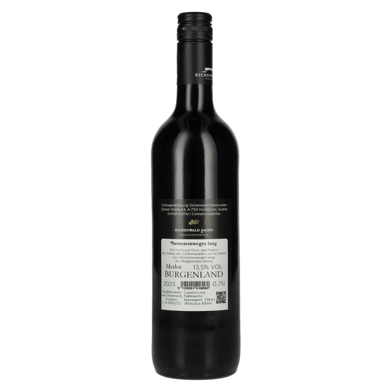 Eichenwald DAS HOHE ROSS Merlot 2023 13,5% Vol. 0,75l