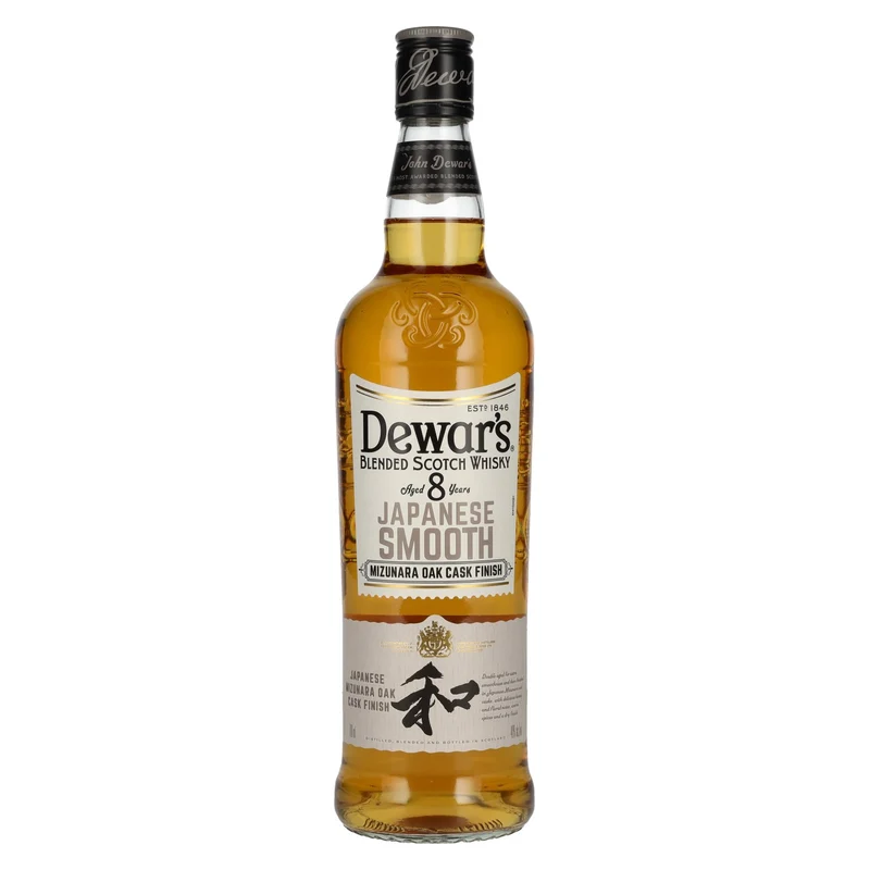 Dewar's 8 Years Old Japanese Smooth Blended Scotch Whisky 40% Vol. 0,7l