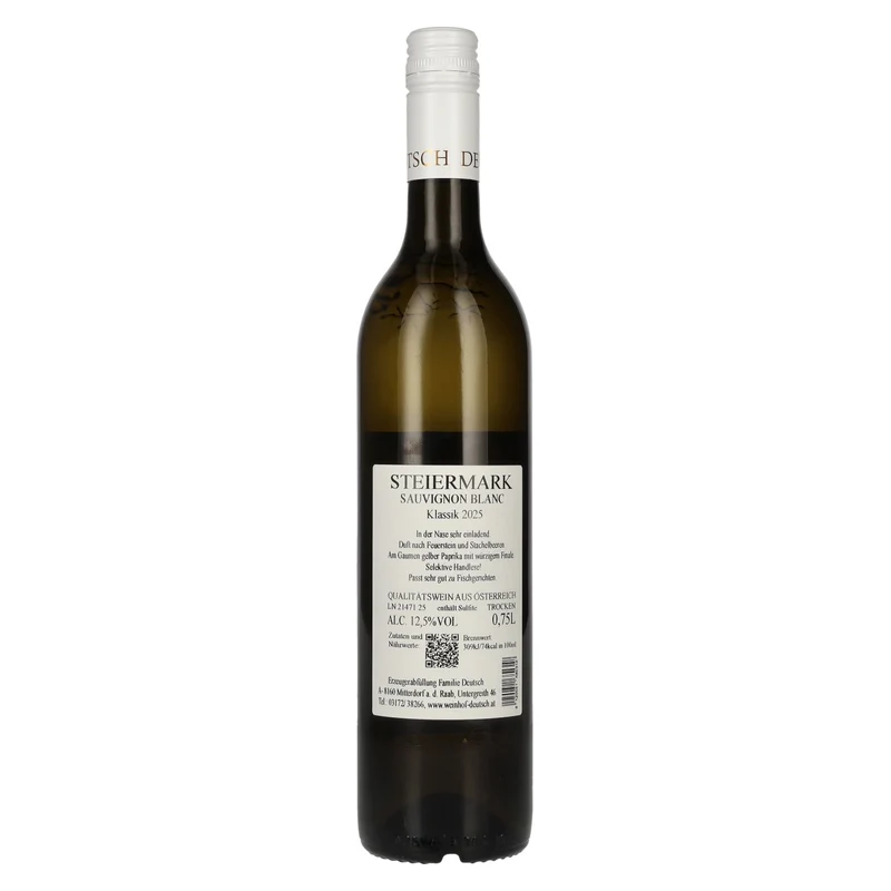 Deutsch Sauvignon Blanc Klassik Steiermark 2025 12,5% Vol. 0,75l