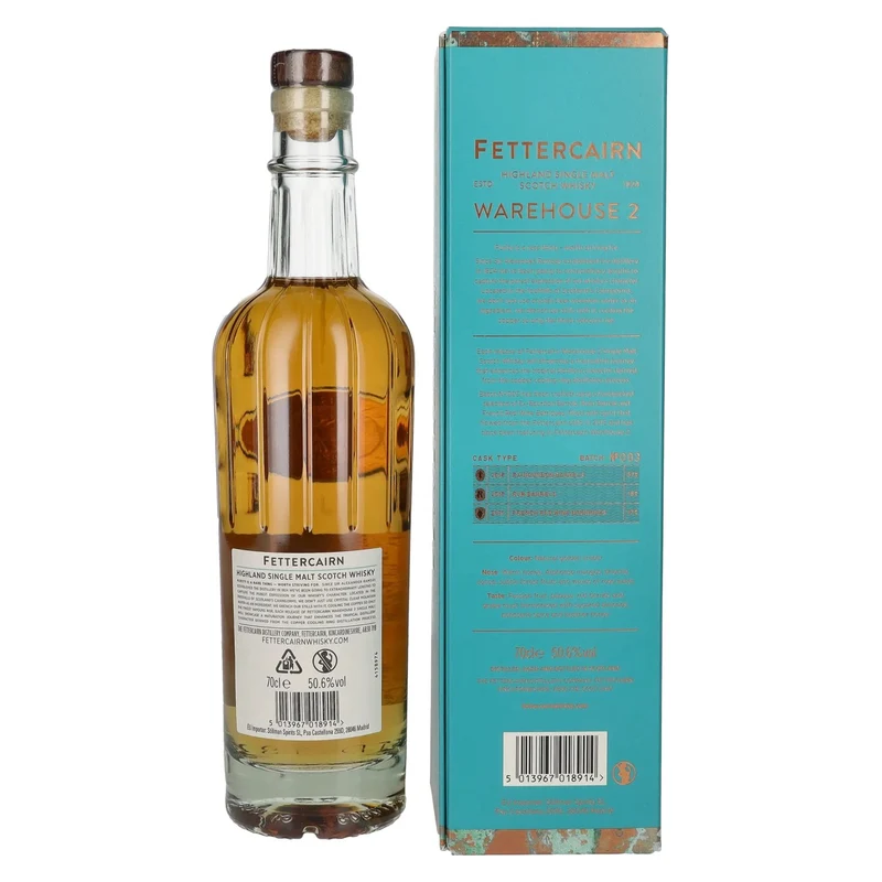 Fettercairn WAREHOUSE 2 Batch No. 003 50,6% Vol. 0,7l in Geschenkbox