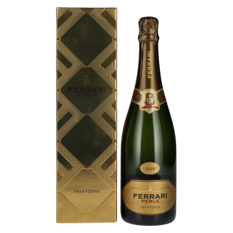 Ferrari PERLÉ Brut 2018 12,5% Vol. 0,75l in Geschenkbox