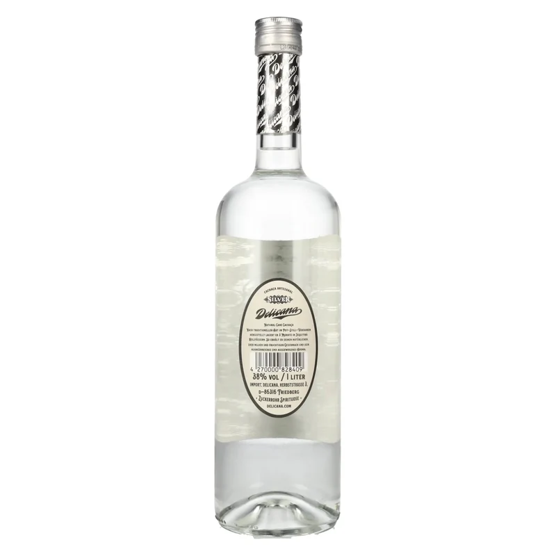 Delicana SILVER Cachaça Artesanal 38% Vol. 1l