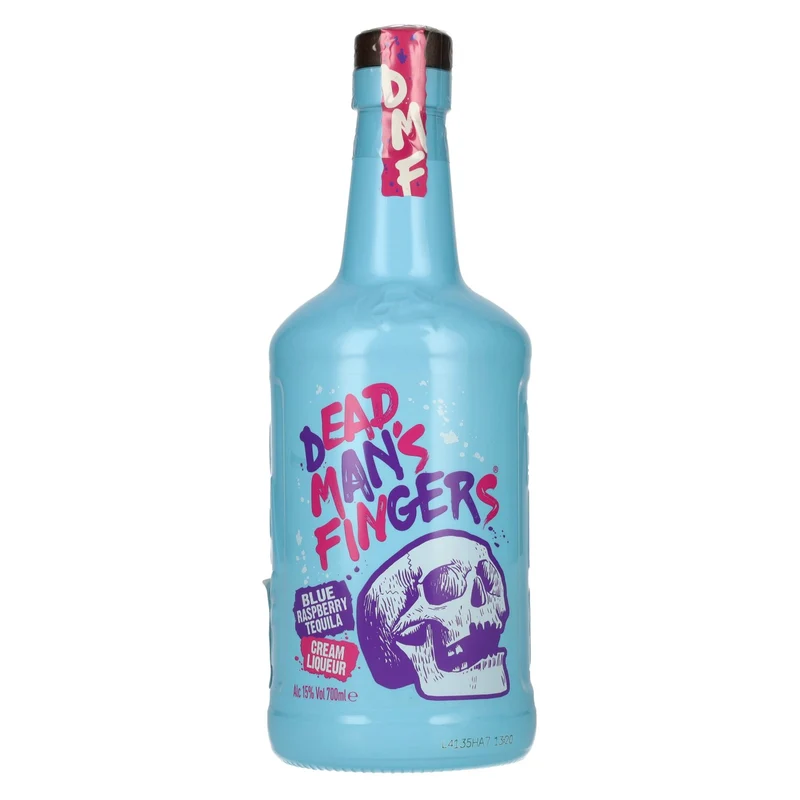 Dead Man's Fingers Blue Raspberry Tequila Cream Liqueur 15% Vol. 0,7l