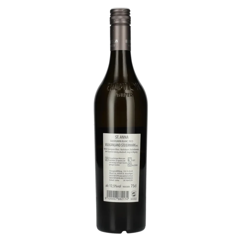 Weinhof Ulrich ST. ANNA Sauvignon Blanc Vulkanland Steiermark DAC 2023 12,5% Vol. 0,75l
