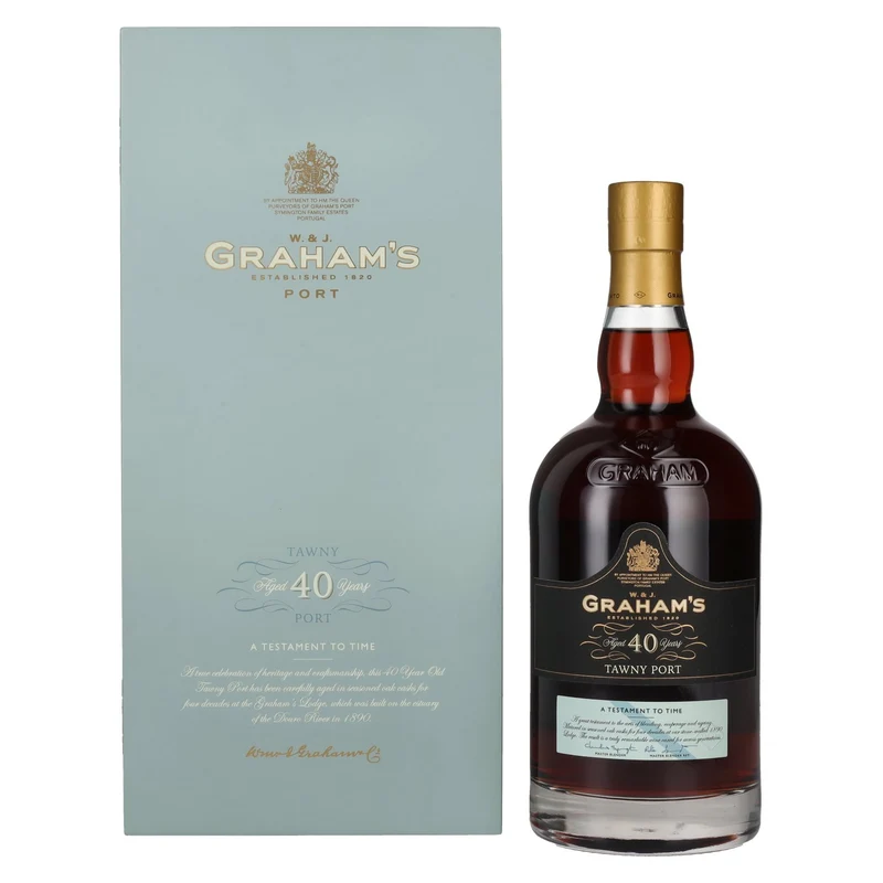 W. & J. Graham's Tawny Port 40 Years Old 20% Vol. 0,75l in Geschenkbox