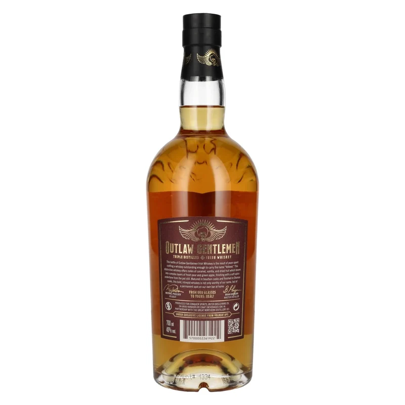 VOLBEAT Outlaw Gentlemen Irish Whiskey 40% Vol. 0,7l