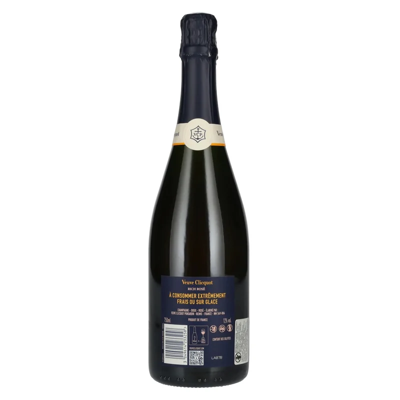 Veuve Clicquot Champagne Rich ROSÉ 12% Vol. 0,75l