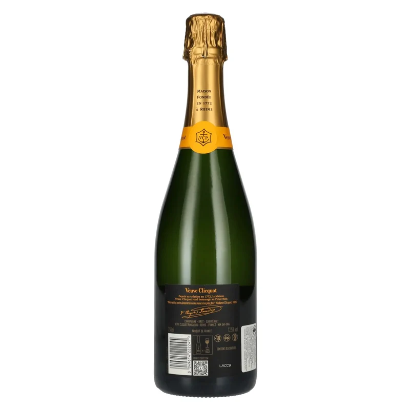Veuve Clicquot Champagne Brut Yellow Label 12,5% Vol. 0,75l